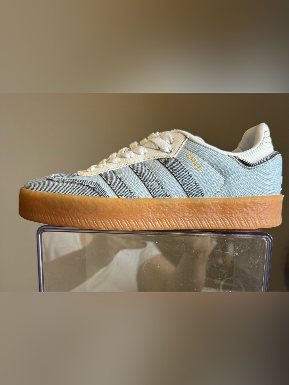 Adidas x atmos Sambae 'Denim' - Picture 2 of 9